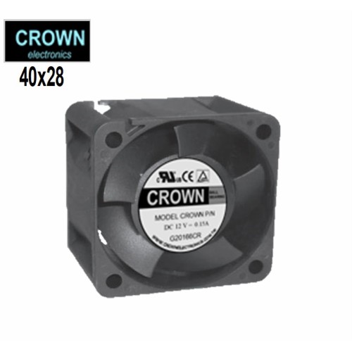 Crown 4028 dc axial fan