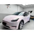 Metálico Retening de automóvil de color rosa claro 1.52*18m