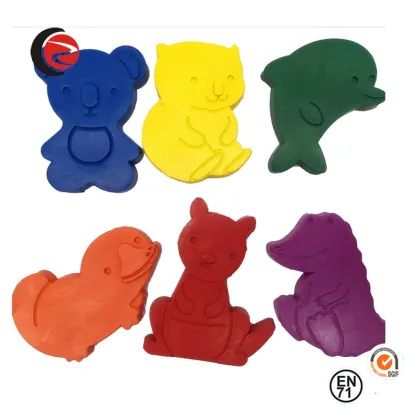 3D Animal Crayon Set for Kids