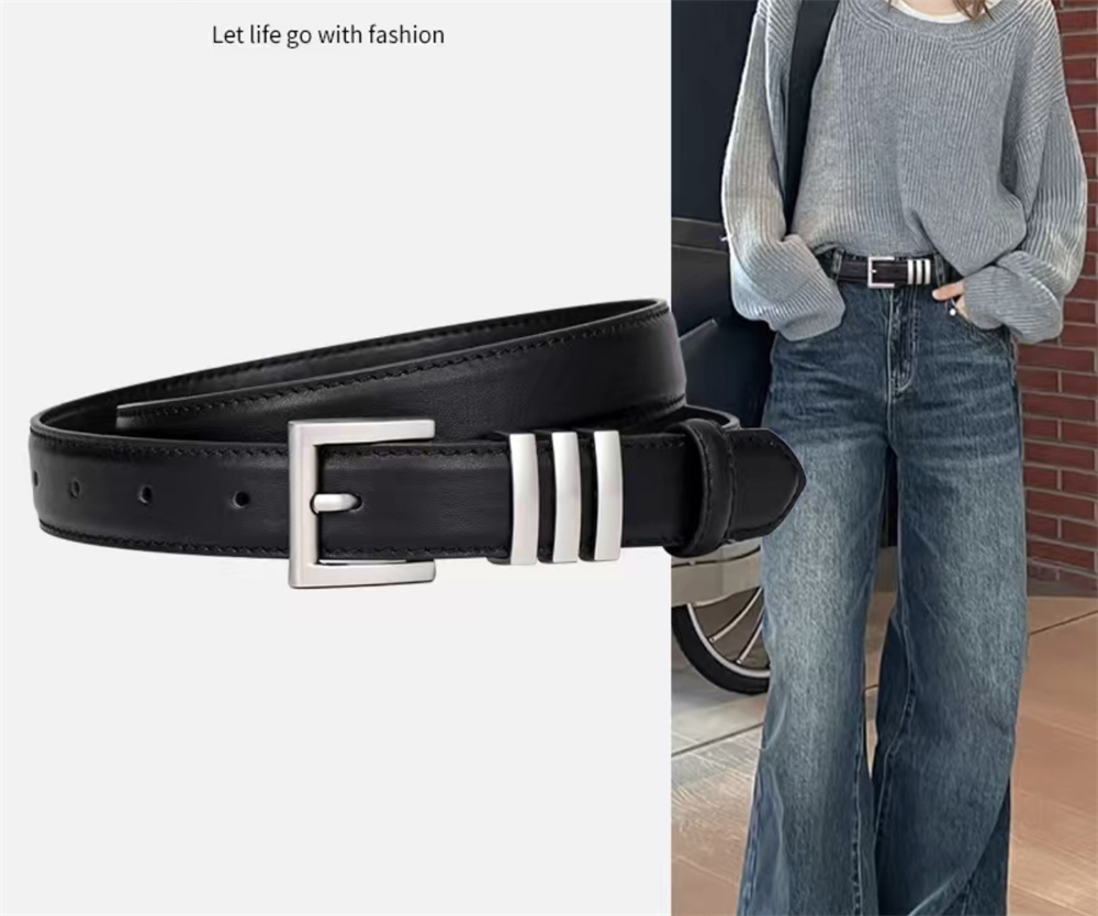 Chic Minimalism Stylish Women S Leather Waist Bel2