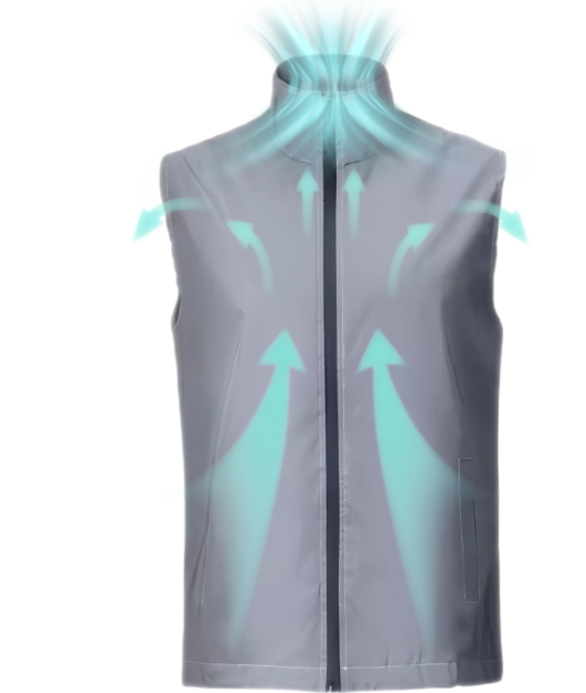 Casual Style Ventilation Fan Cooling Vest