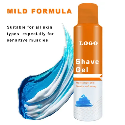 Antisensitive Long-Lasting Moisture Lock Shaving Gel Foam