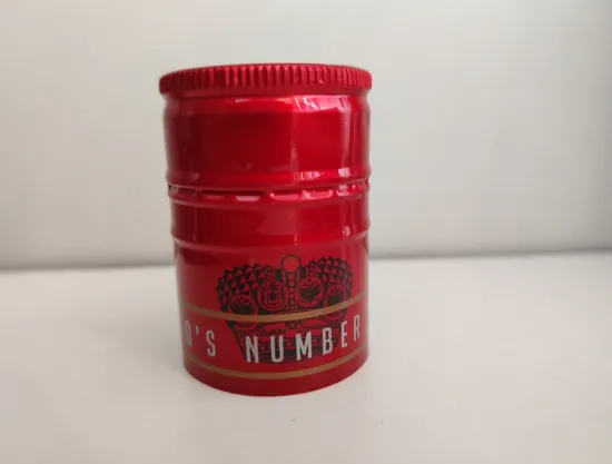 aluminum screw caps for beverage