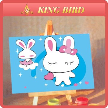 DIY craft child painting for diy digital oil painting
