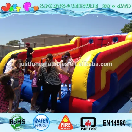 2016 new jacob inflatable adults ladder climbing games,used ladder inflatable games for sale
