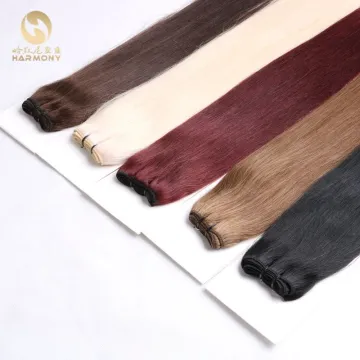 Wholesale Price 22inch 24inch double drawn cuticle aligned hair from india
