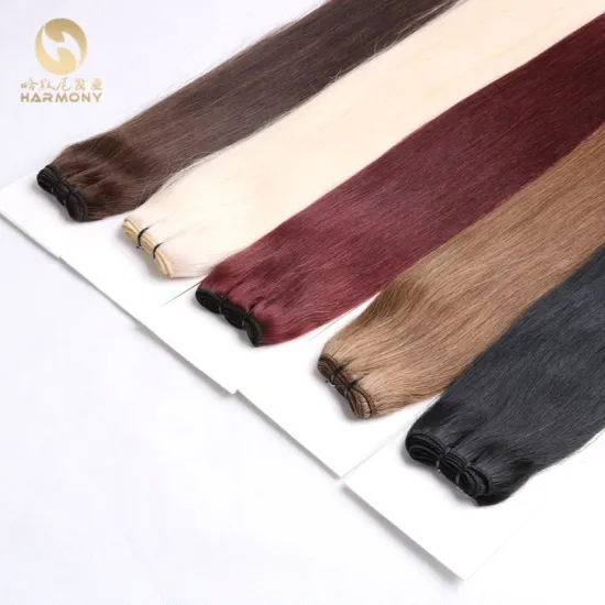 Wholesale Price 22inch 24inch double drawn cuticle aligned hair from india