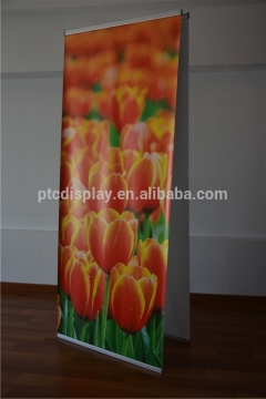 advertising double sides L banner for trade show