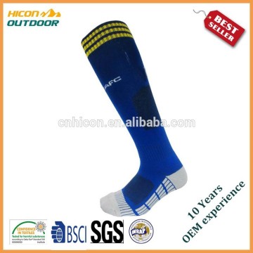 2015 newest custom breathable men's soccer socks
