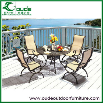 BBQ outdoor cast aluminium furniture