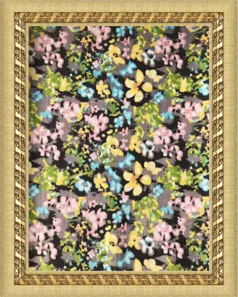 C/T denim print fabric for pants
