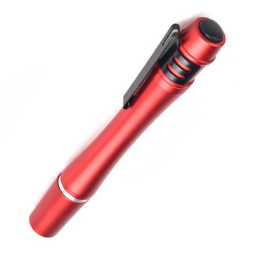 IHUAlite Portable Waterproof Aluminum Pocket 1W LED Pen Flashlight