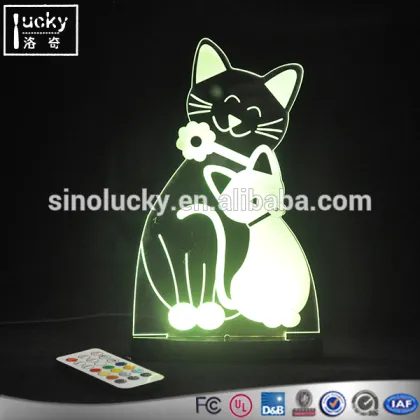 Soft lighting adorable baby night light