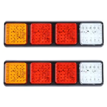Trailer Tail Light Kit Stop/Reverse/Fog/Indicator LED Combination Tail Light for Truck Trailer RV UTV Camper Van Boat