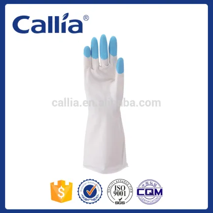 Long Sleeve Household Latex Gloves PVC Kitchen Glove