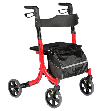 Rollator pliant léger Walker avec siège et sac