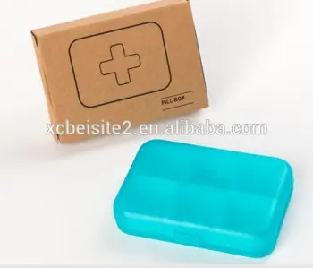 cy274 6cells Cross Portable Medical Mini Pill Box Cases Medicine Drug Storage Box Jewelry Beads Organizer