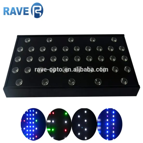 Malibu S120 Aluminum Casing Reef LED Aquarium Light, 40*3w LED Lighting