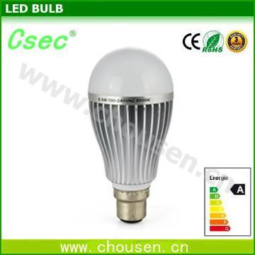 Dimmable E27 6W bombilla LED regulable