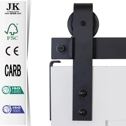JHK-S02 Interior Barn Door Solid Barn Door  Finished Interior Barn Door