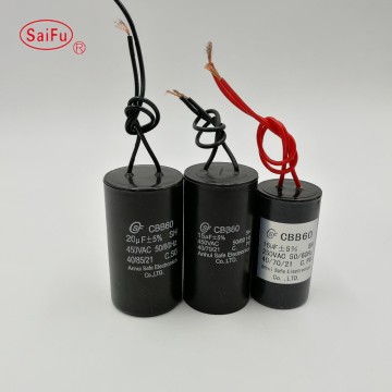 CBB60 SH مكثف 450VAC 25UF 500VAC 50/60Hz
