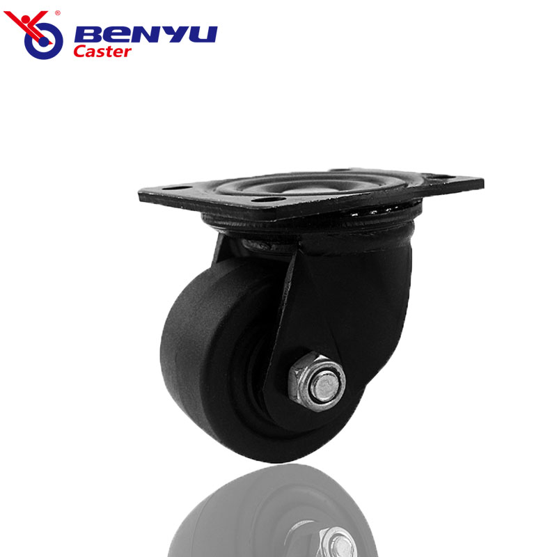 75mm Low-Type Swivel Casters PP Thickened Nylon Wheels