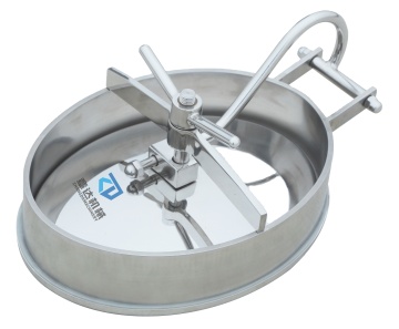 Stainless Steel SS304 SS316L Inward Opening Manhole for Tank Factory