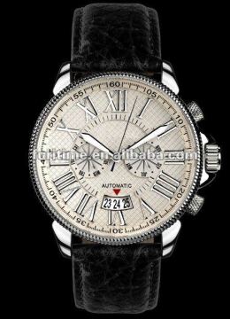 fashion automatic luxury watch, men luxury watch,sporty stainless steel wrist watch