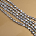 Olivary Gray Freshwater Cultured Pearl Beads Jewelry Making