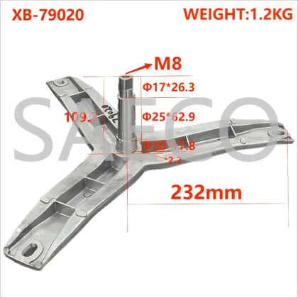 Spider Washing Machine Spare Parts: Bosch/Siemens Washing Machine Drum Tripod XB-79017