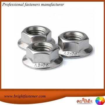 DIN6923 Carbon Steel Flange Hex Nuts