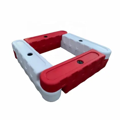 DINGWANG Plastic Traffic Barriers for Go Karting and Water Filling