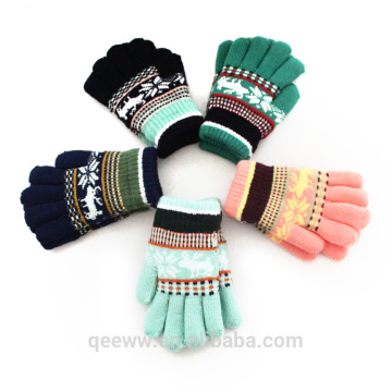 2016 Yhao High quality Winter low price nature best children white hand gloves