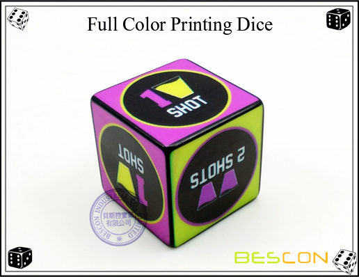 Full Color Printing Dice 30MM-2