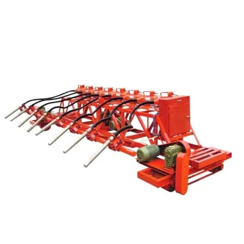 Tunnel Insertion Type Concrete Pavement Vibrating Machine
