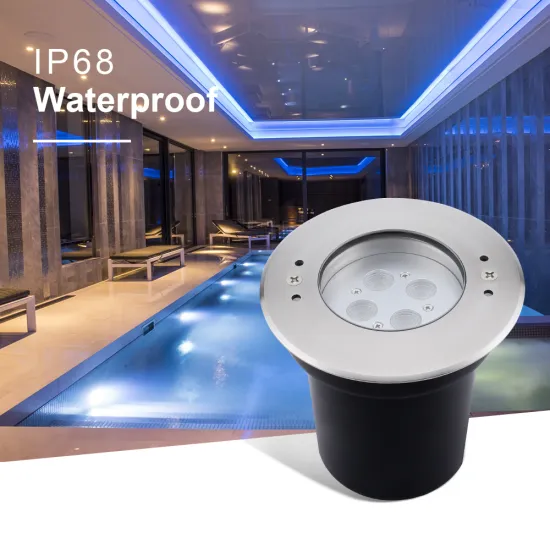 IP68 New Design Pool Lights 316 Stainless Steel Submersible Warm White LED