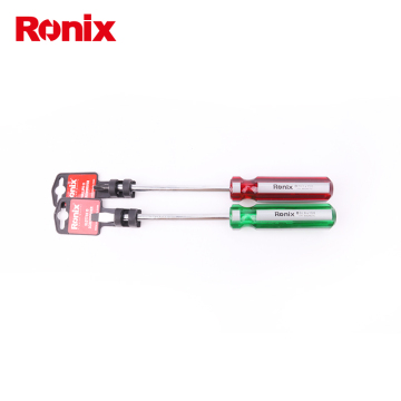 RONIX Hot Selling Good Quality plastic handle hand tool screwdriver set CRV screwdriver tool set RH-2701
SCREWDRIVER – RH-2701
 