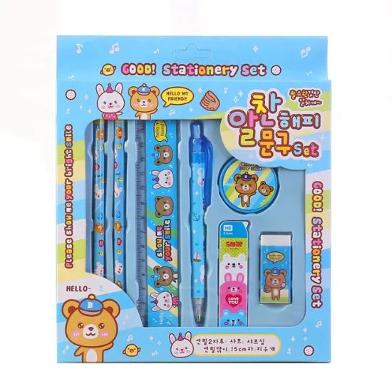 Customizable Children's Stationery Sets including Pens and School Pen Packs