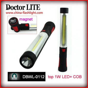 2015 Super Bright 1W led Work light rotating light, magnetic led work lamp ,hanging hook led working lamp