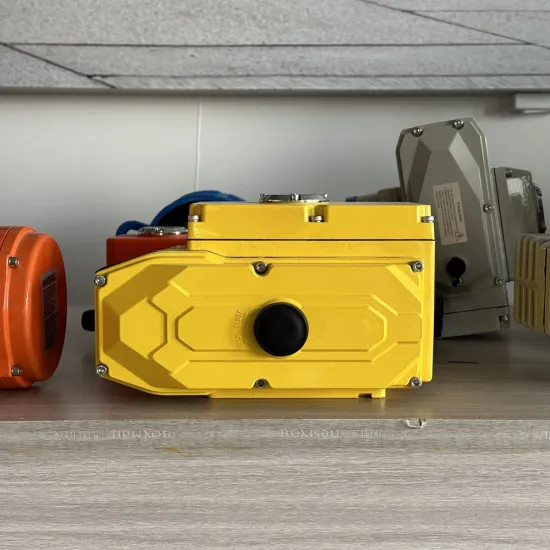 12V / 24V Motorized Electric Damper Actuator For Valve