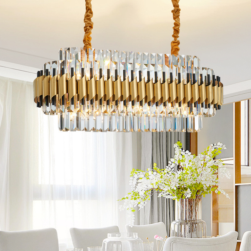 Crystal Modern Chrome ChandelierofApplication Square Chandelier Lighting