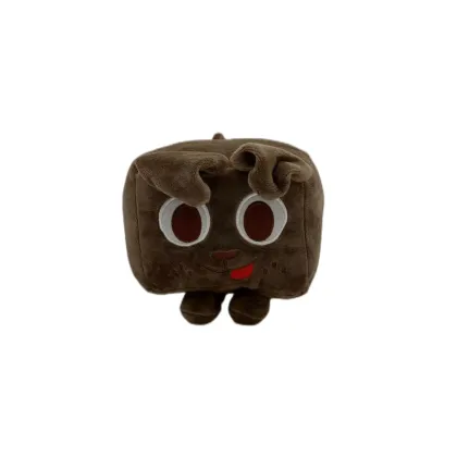 OEM Stuffed Toys: Cute Square-Shaped Cat Plush for Children