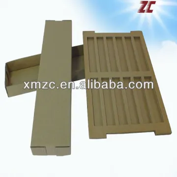 Strong Folding Set Up Corrugated Kraft Paper Box With Lids