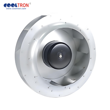 Cooltron 115V 230V Φ250x80mm EC Motorized Impeller Backward Centrifugal Fan FEI25080-57 Series