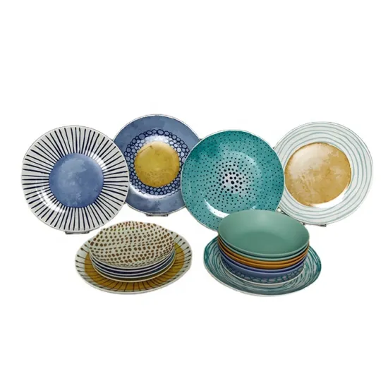Wholesale plate dinner set Customized logo
