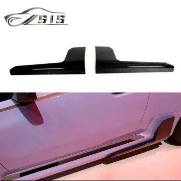 G87 M2 2022-2024 Rear Side Skirt Corner Trim - Dry Carbon Fiber Side Winglets