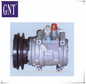 Excavator PC200-6 6D102 20Y-979-D380 10PA15C AIR CONDITIONER COMPRESSOR