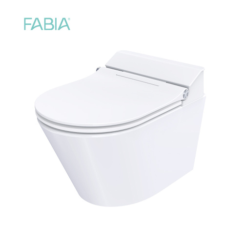 European Style Floor Standing P-trap Intelligent Toilet