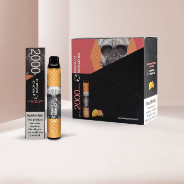 Conception d&#39;emballage personnalisée Disposable Vape 2000puffs