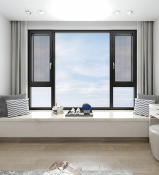 Thermal Break Aluminum Bay Casement Window